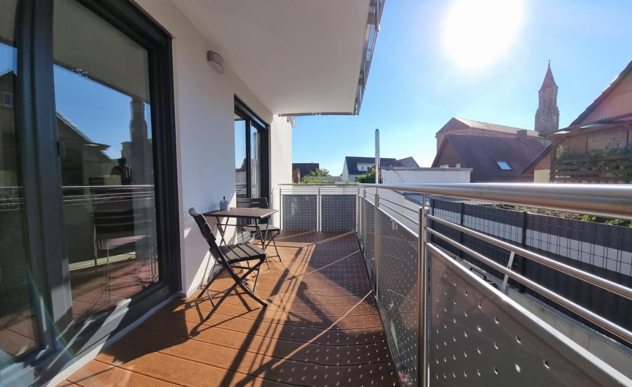 Flat11 4-Zi Wohnung Messe Karlsruhe Rheinstetten Extérieur photo