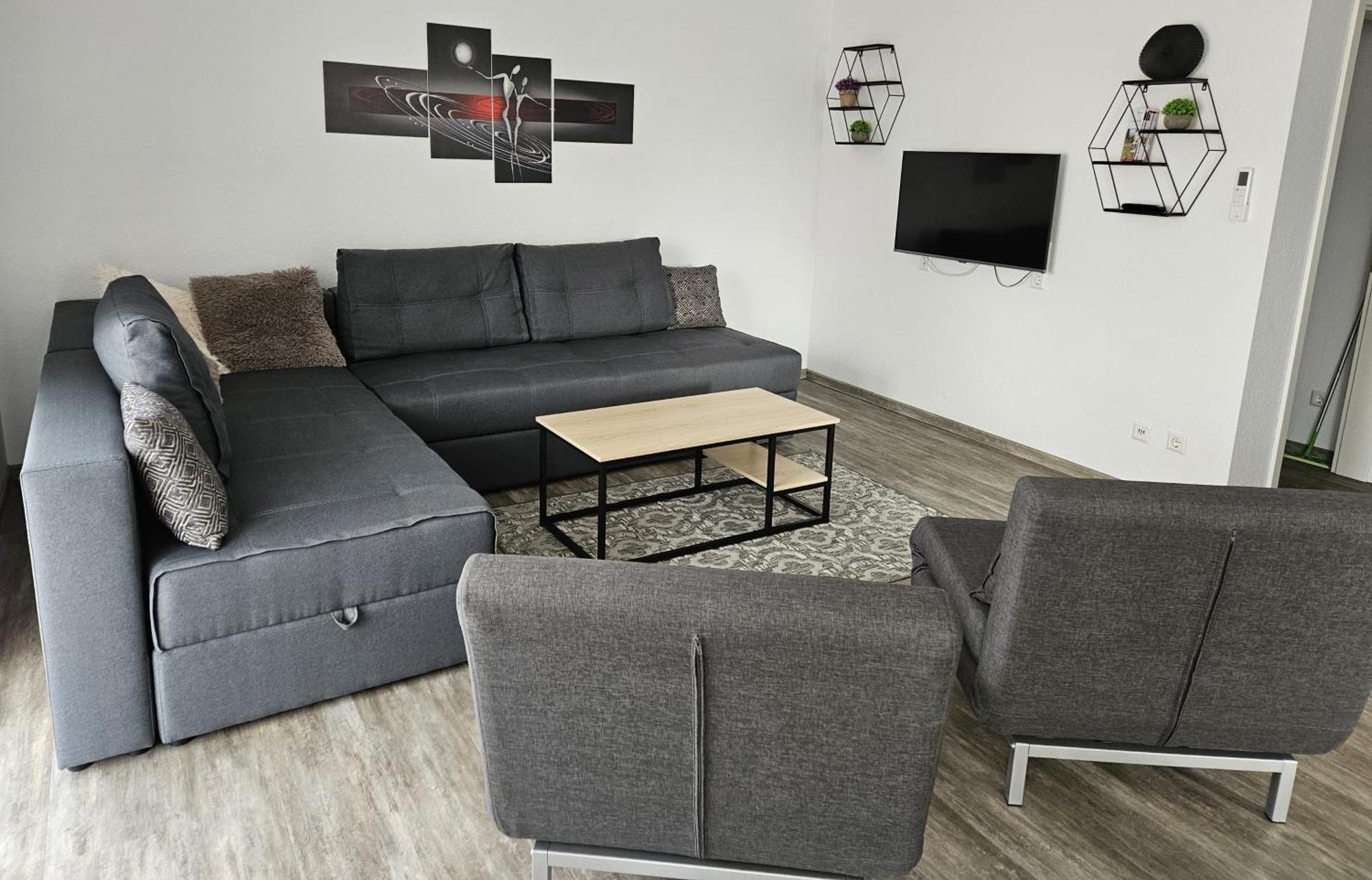 Flat11 4-Zi Wohnung Messe Karlsruhe Rheinstetten Extérieur photo